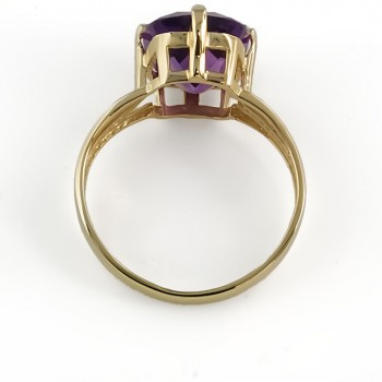 9ct gold Amethyst Ring size R